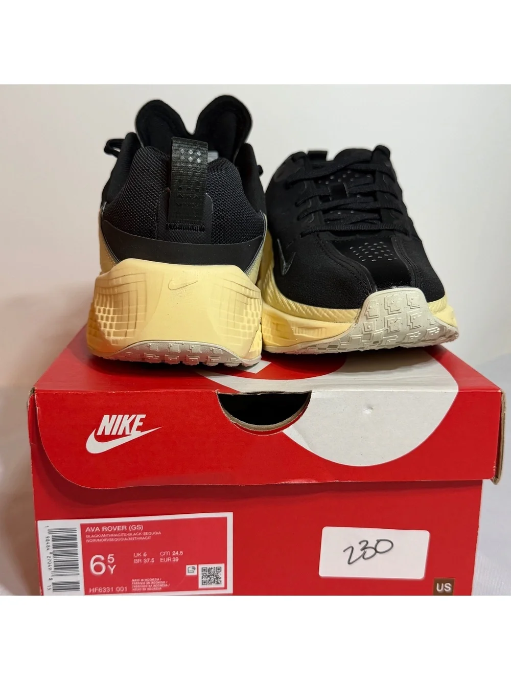 Nike Ava Rover GS Black HF6331-001 Shoes 6.5Y